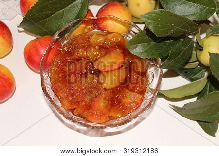 Delicious, The Brown Jam From The Apples.