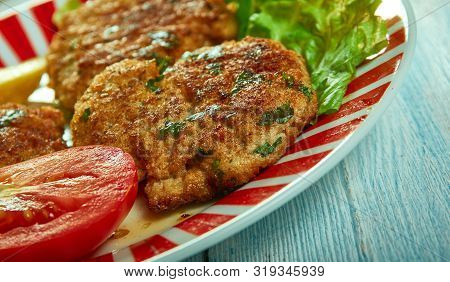 Indian Fish And Potato Tikkis, Indian Street Food, Spiced  Fritters