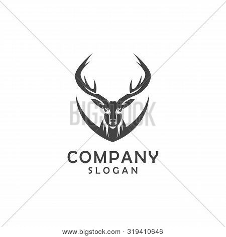 Deer Hunting Classic Silhouette Vector Logo Collection