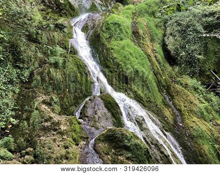 Waterfall Skakavac In A Park Forest Jankovac Or Slap Skakavac U Park Sumi Jankovac - Papuk Nature Pa