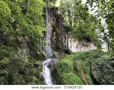 Waterfall Skakavac In A Park Forest Jankovac Or Slap Skakavac U Park Sumi Jankovac - Papuk Nature Pa