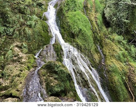 Waterfall Skakavac In A Park Forest Jankovac Or Slap Skakavac U Park Sumi Jankovac - Papuk Nature Pa