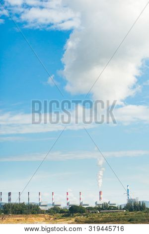 Lignite Coalmine , Used As A Source Of Electricity .