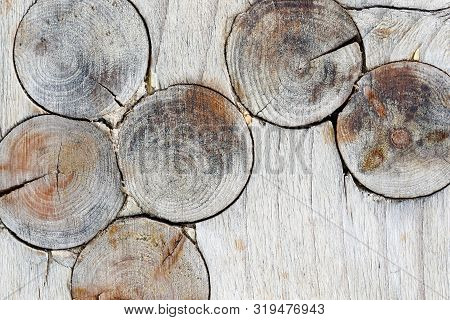 Detail Of The Wood Texture With Knots - Knots In Wood