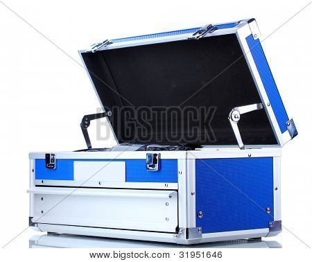 box na nářadí izolované na bílém