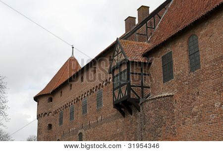 Část hradu Nyborg
