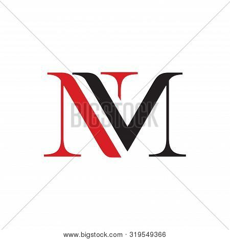 Nm Logo, Nm Letter Logo Design, Letter Mark Logo