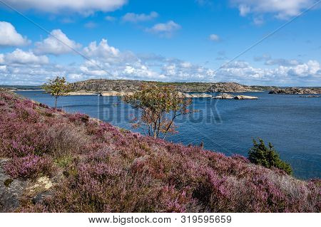 View To The Island Dyroen In Sweden.