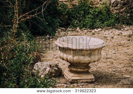 Side, Turkey. Mediterranean Paradise. Turkish Riviera. Ruins On The Beach. Ancient Greek City.antaly