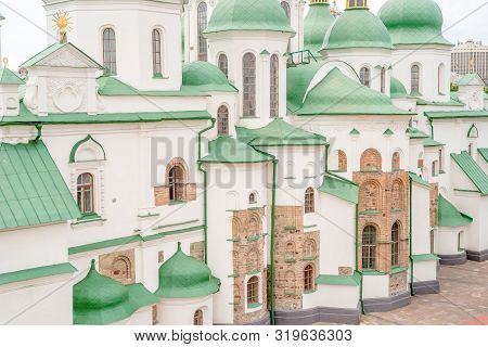 Saint Sofia Cathedral, Kiev, Ukraine, Summer Day