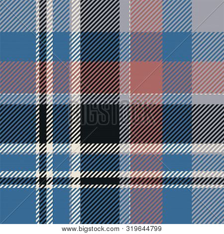 Tartan Scotland Seamless Plaid Pattern Vector. Retro Background Fabric. Vintage Check Color Square G