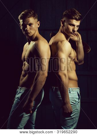 Two Young Male Twins Image & Photo (Free Trial) | Bigstock