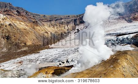 Russia. The Kamchatka Peninsula. Volcano 