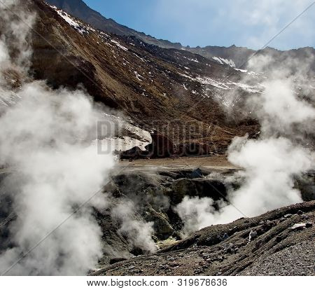 Russia. The Kamchatka Peninsula. Volcano 