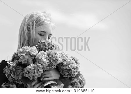 Springtime Bloom. Pollen Allergy. Enjoy Spring Without Allergy. Gentle Flower For Delicate Woman. Gi