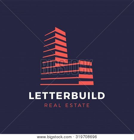 Letter L Real Estate And Construction Services Logo Concept.