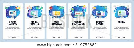 Mobile App Onboarding Vector Photo Free Trial Bigstock