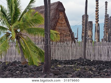 Puuhonua O Honaunau National Historical Park Big Island Hawaii
