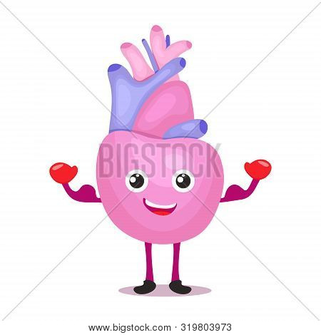 Human Internal Organ Character Smile Funny Cute Twins Bladder With Eyes, Legs And Hands. Anatomy.pin