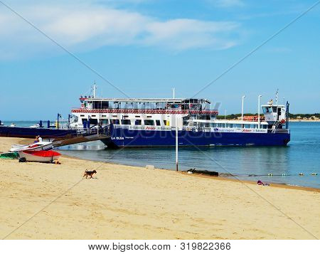 Sanlucar De Barrameda Beach. Cadiz. Andalusia. Spain. Europe. August 25, 2019