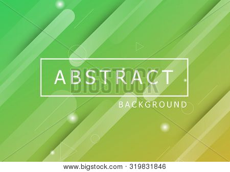 Colorful Abstract Geometric Background With Dynamic Shapess, Stock Vector