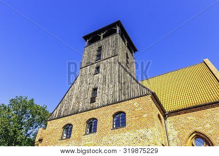 Hel, Pomerania, Poland - August 27: Vintage Architecture Of Hel On August 27, 2019 In Hel, Pomerania