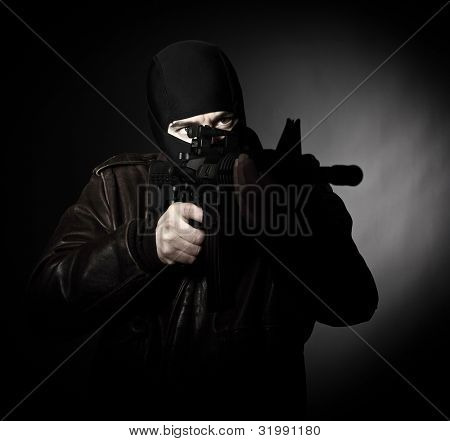ceza m4 Tüfek portresi