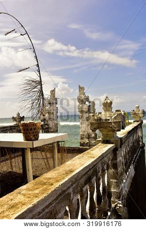View Of The Sea Near Candi Dasa, Bali, Indonesia.