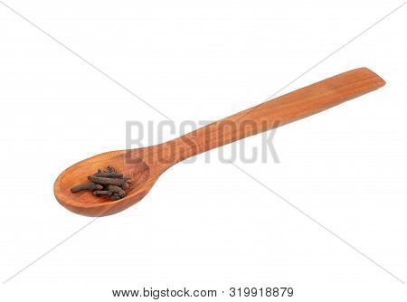 Dry Cloves In Spoon