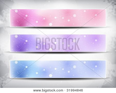 bunte Banner Satz