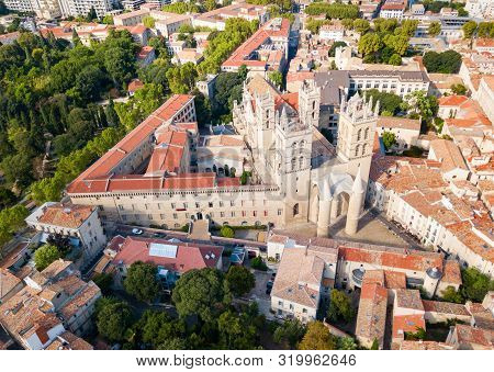 Montpellier Cathedral Or Saint Pierre Cathedral Is A Roman Catholic Church Located In Montpellier Ci