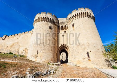 The Fort Saint Andre Is A Medieval Fortress In Avignon City Southern France
