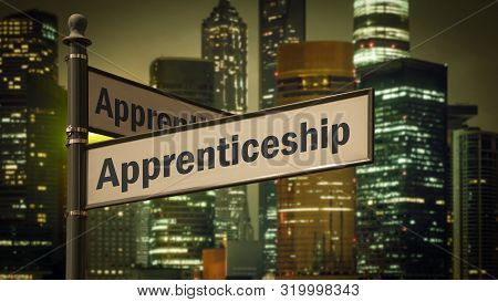 Street Sign To Apprenticeship