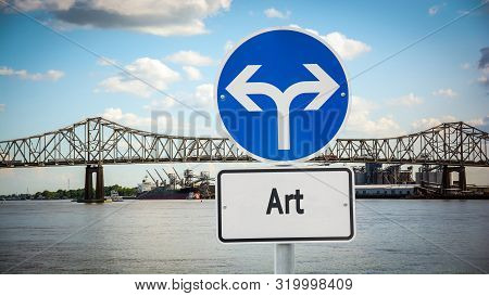 Street Sign To Art
