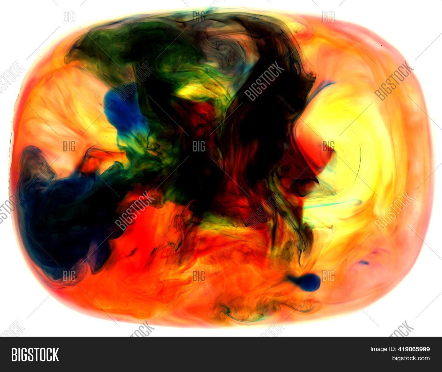 Oil Water Patterns Image & Photo (Free Trial) | Bigstock