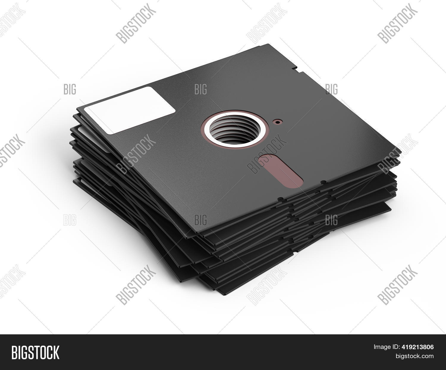 Stack 5.25 Inch Floppy Image & Photo (Free Trial) Bigstock