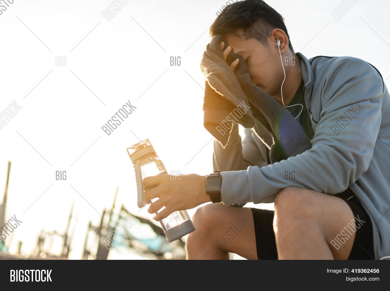 Tired Man Runner Image & Photo (Free Trial) Bigstock
