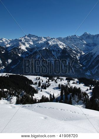 Idilliaco Ski Area Braunwald, montagne