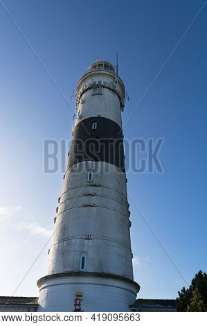 Island Of Sylt, Germany. The Historic Lighthouse Of Kampen, Also Called \
