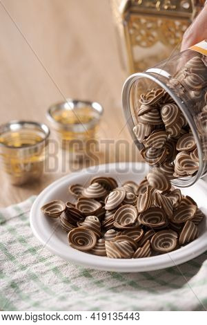 Kuping Gajah Islamic Cookies Biscuit For Eid Mubarak Tradition