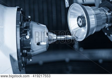 The Ball End Mill Tool Type Regrinding Process Control By Cnc Program. The Cnc Milling Cutting Tool 