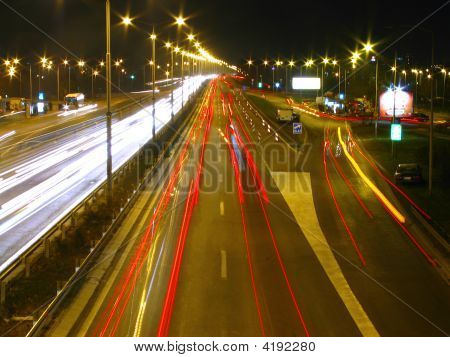 高速道路夜