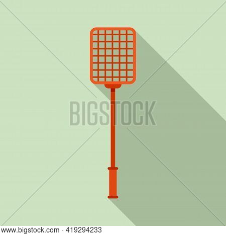 Handle Insect Stick Icon. Flat Illustration Of Handle Insect Stick Vector Icon For Web Design
