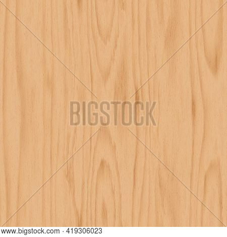 Seamless Light Wooden Texture. Beech Wood Background