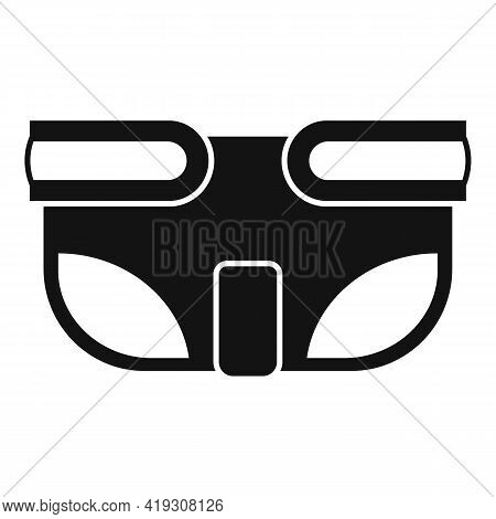 Absorbing Diaper Icon. Simple Illustration Of Absorbing Diaper Vector Icon For Web Design Isolated O