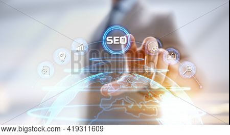Seo Search Engine Optimisation Digital Internet Marketing Concept