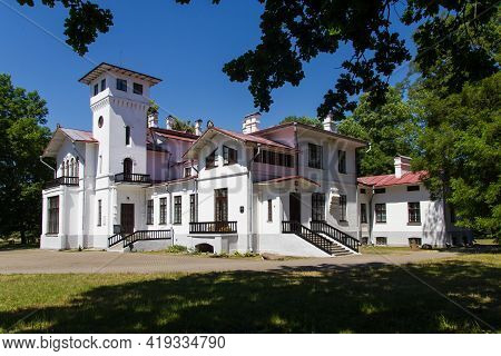 Manor Of Shvykowski. Pruzhany, Brest Region, Republic Of Belarus. 06.10.2018.