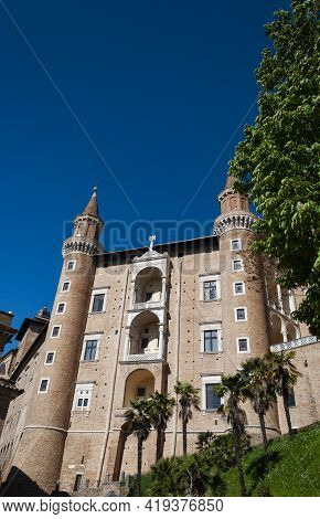 Urbino, In The Marche Region Of Italy