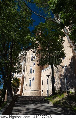 Urbino, In The Marche Region Of Italy