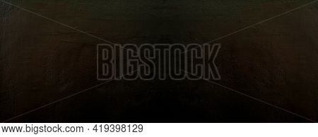 Black Color Wall Texture Material Background Paper Art Card Light Space Abstract Backdrop Banner Bla